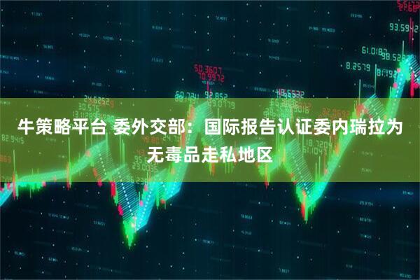 牛策略平台 委外交部：国际报告认证委内瑞拉为无毒品走私地区